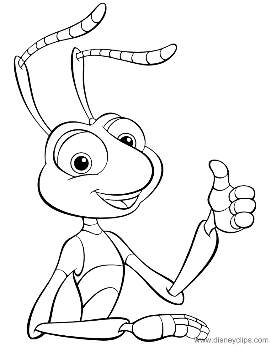A Bug s Life Coloring Pages 47