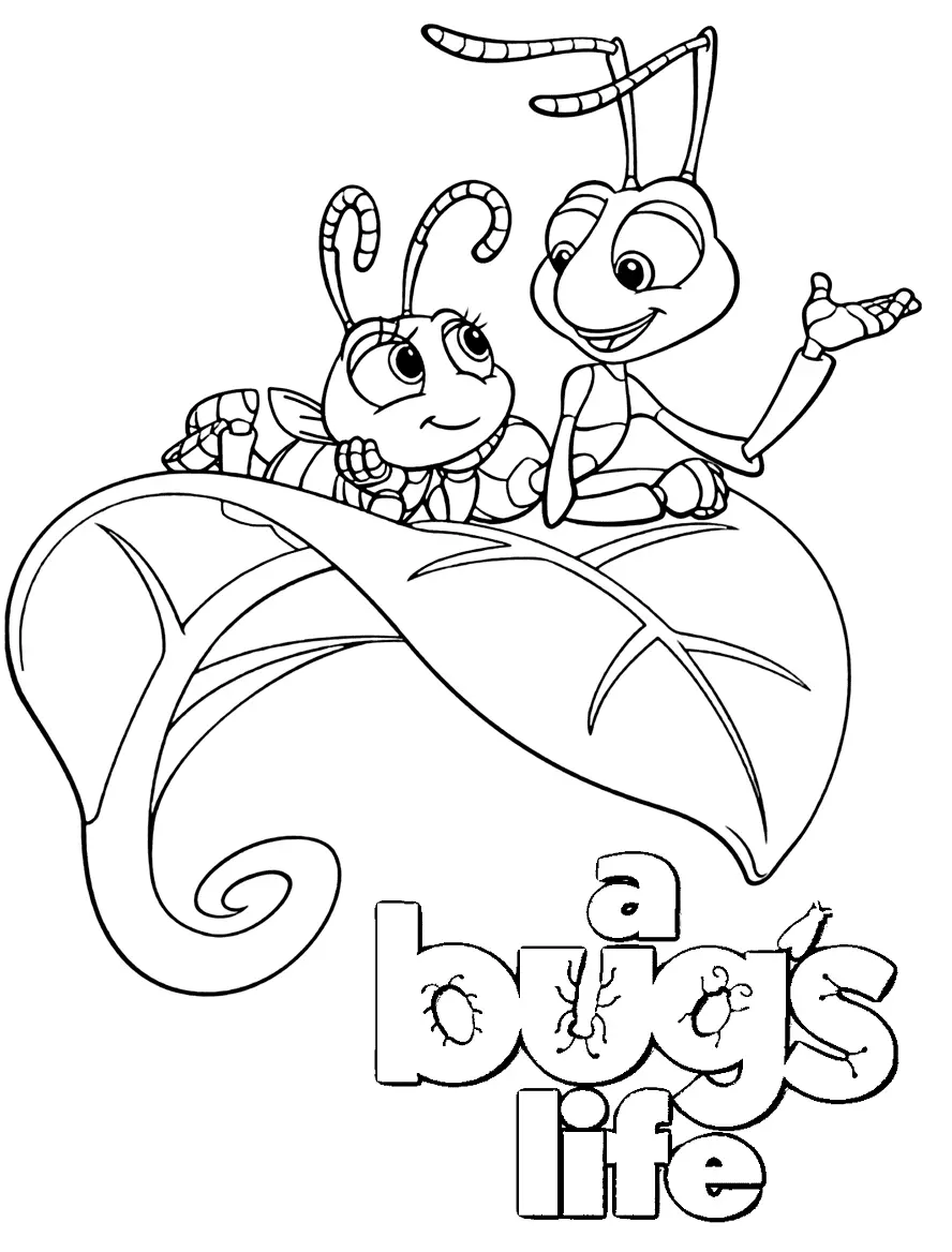 A Bug s Life Coloring Pages 5