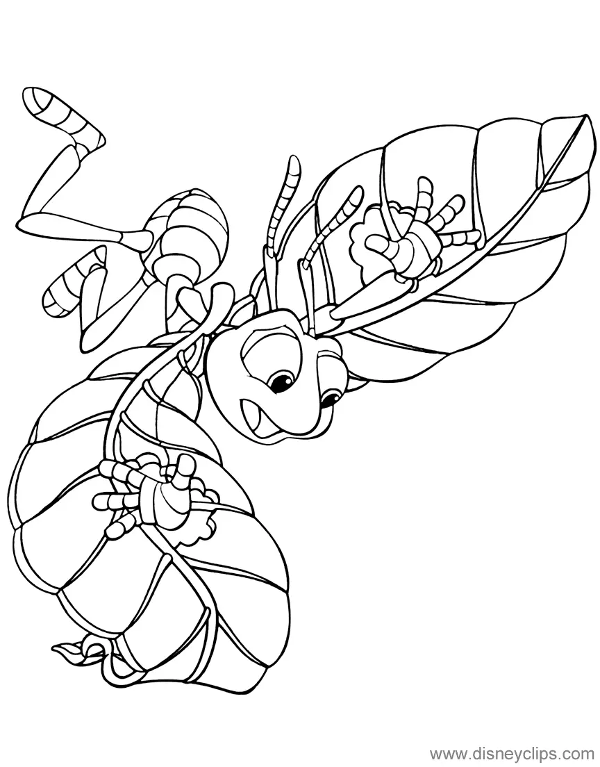 A Bug s Life Coloring Pages 51