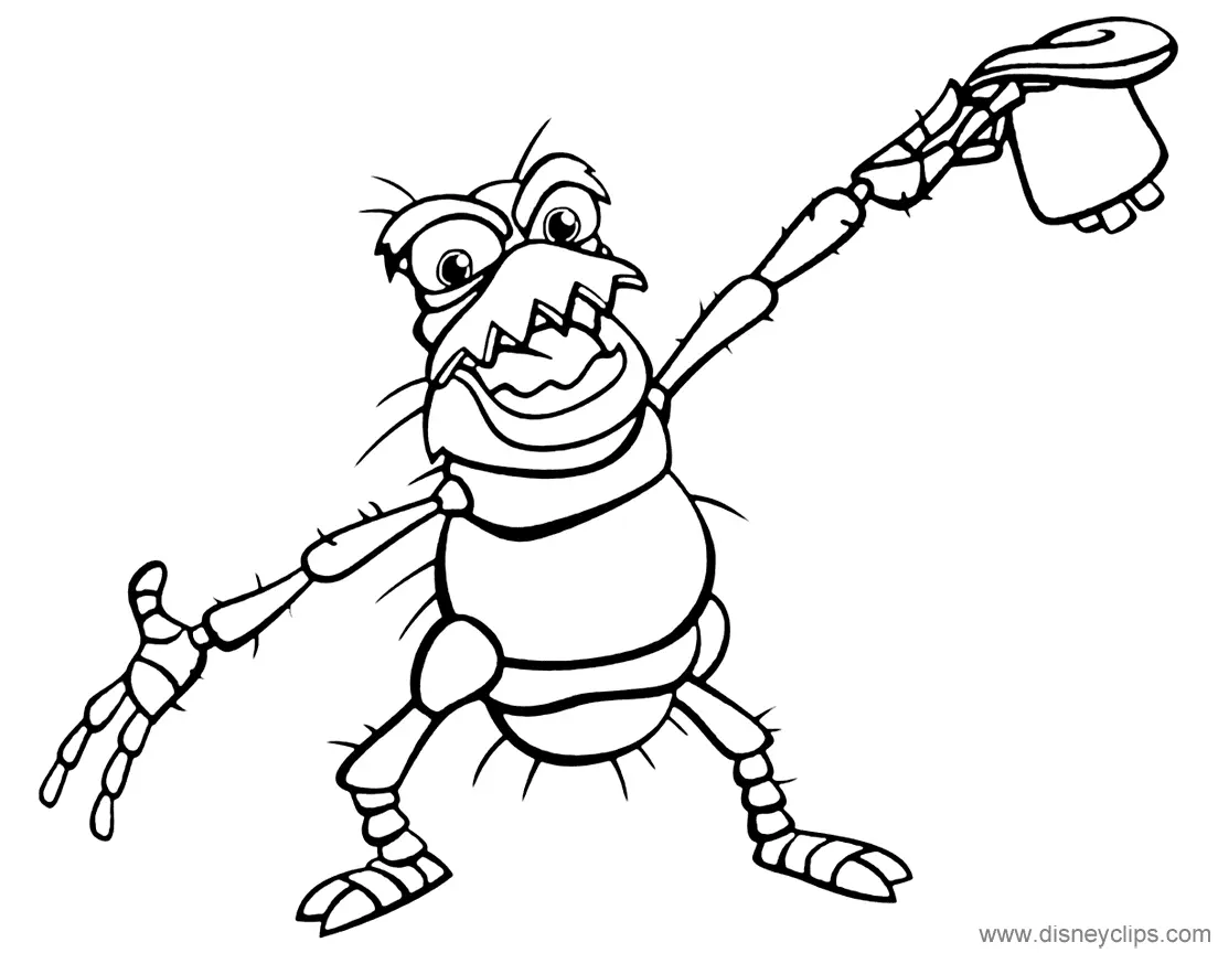A Bug s Life Coloring Pages 9