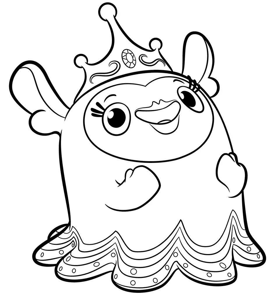 Abby Hatcher Coloring Pages 31