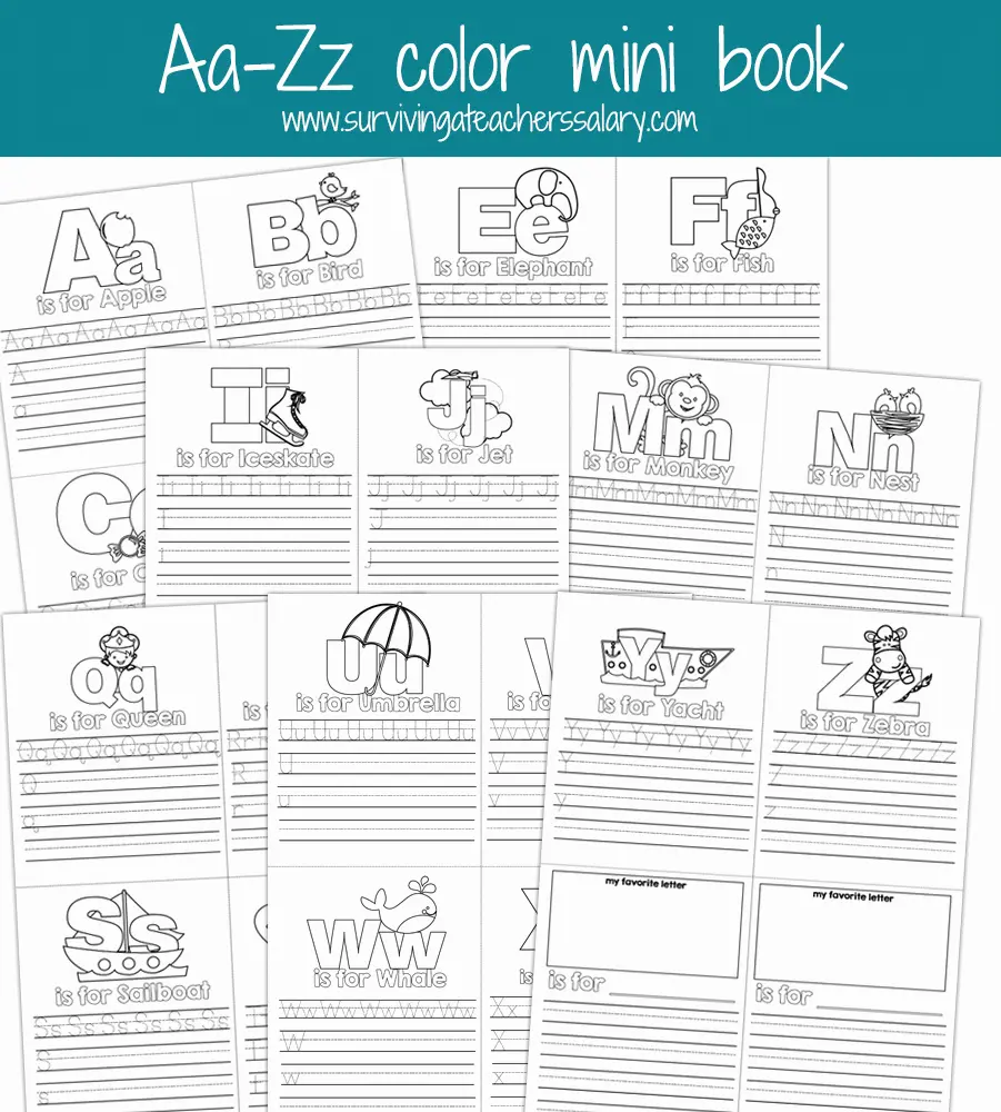 ABC Ausmalbilder 20