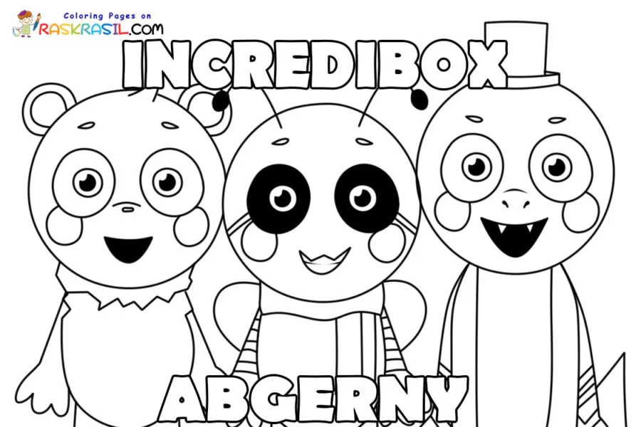 Abgerny Incredibox Ausmalbilder 1