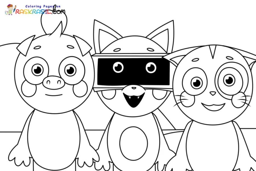 Abgerny Incredibox Ausmalbilder 2