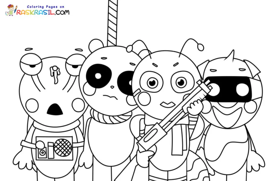 Abgerny Incredibox Ausmalbilder 6
