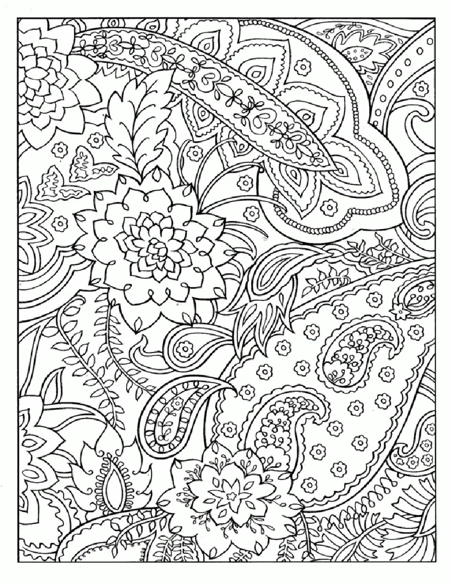 Abstrata Para Colorir 34