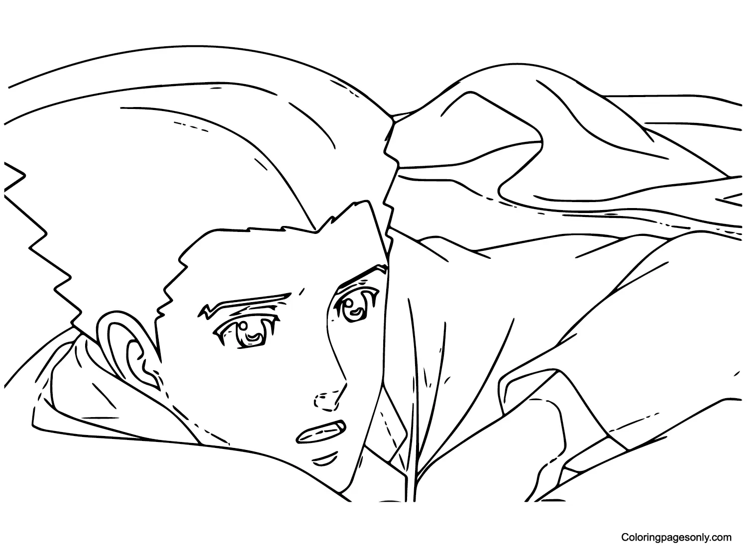 Ace Attorney Coloring Pages 18