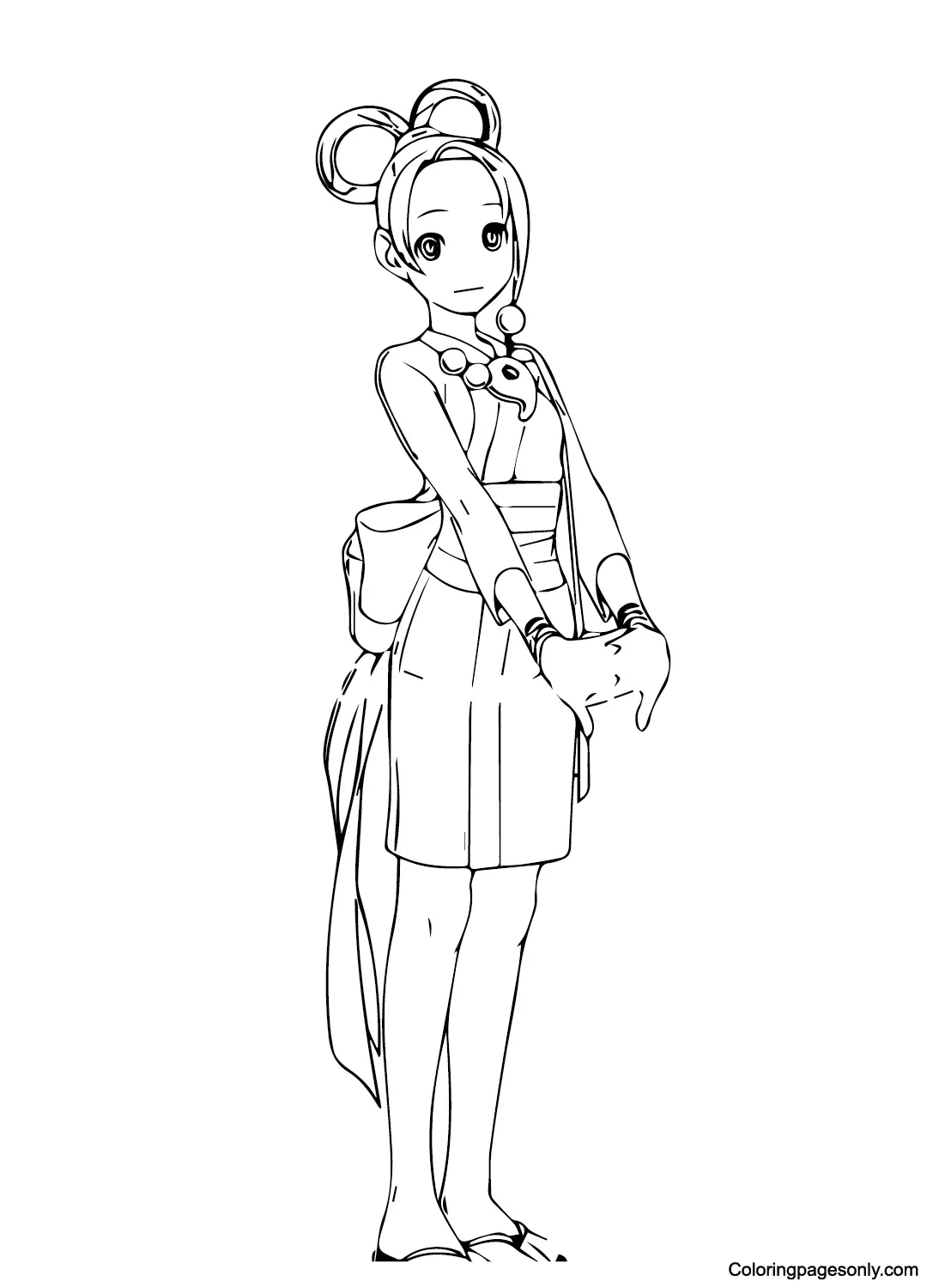 Ace Attorney Coloring Pages 8