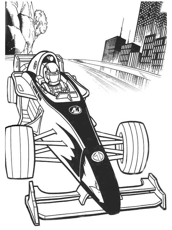 Action Man Coloring Pages 11