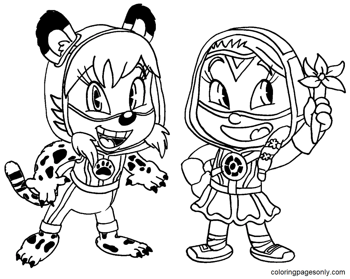 Action Pack Coloring Pages 18