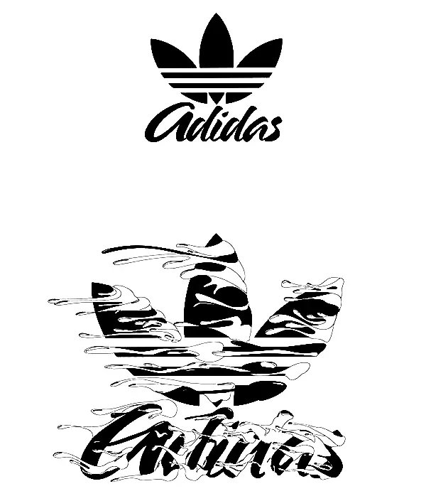 Desenhos de Adidas Para Colorir 32