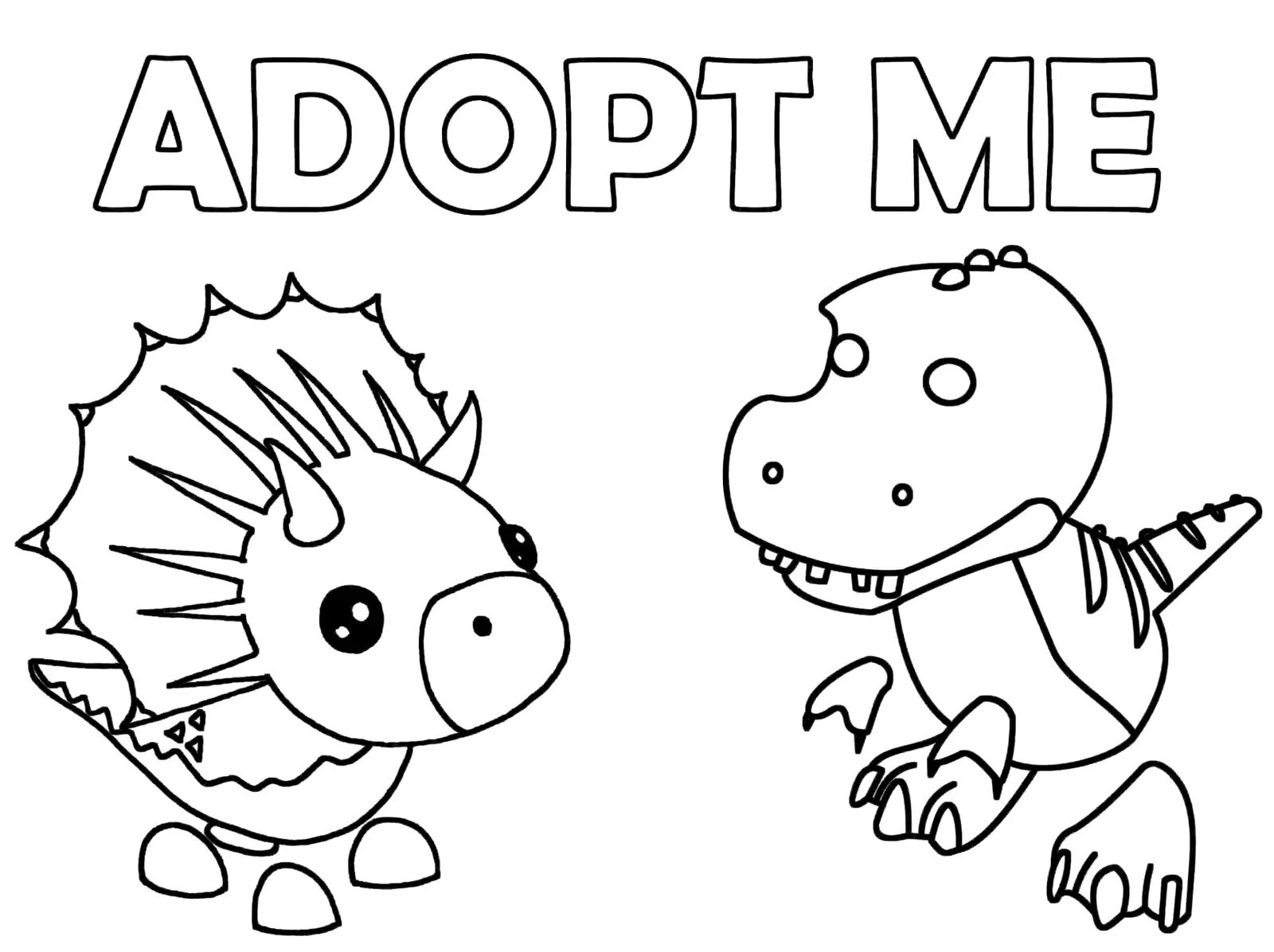 Adopt me Ausmalbilder 4