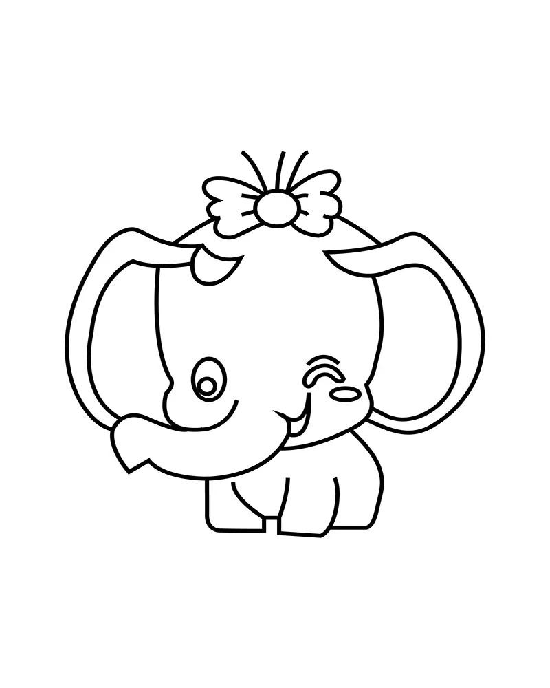 Desenhos de Animais Adoraveis Para Colorir 23
