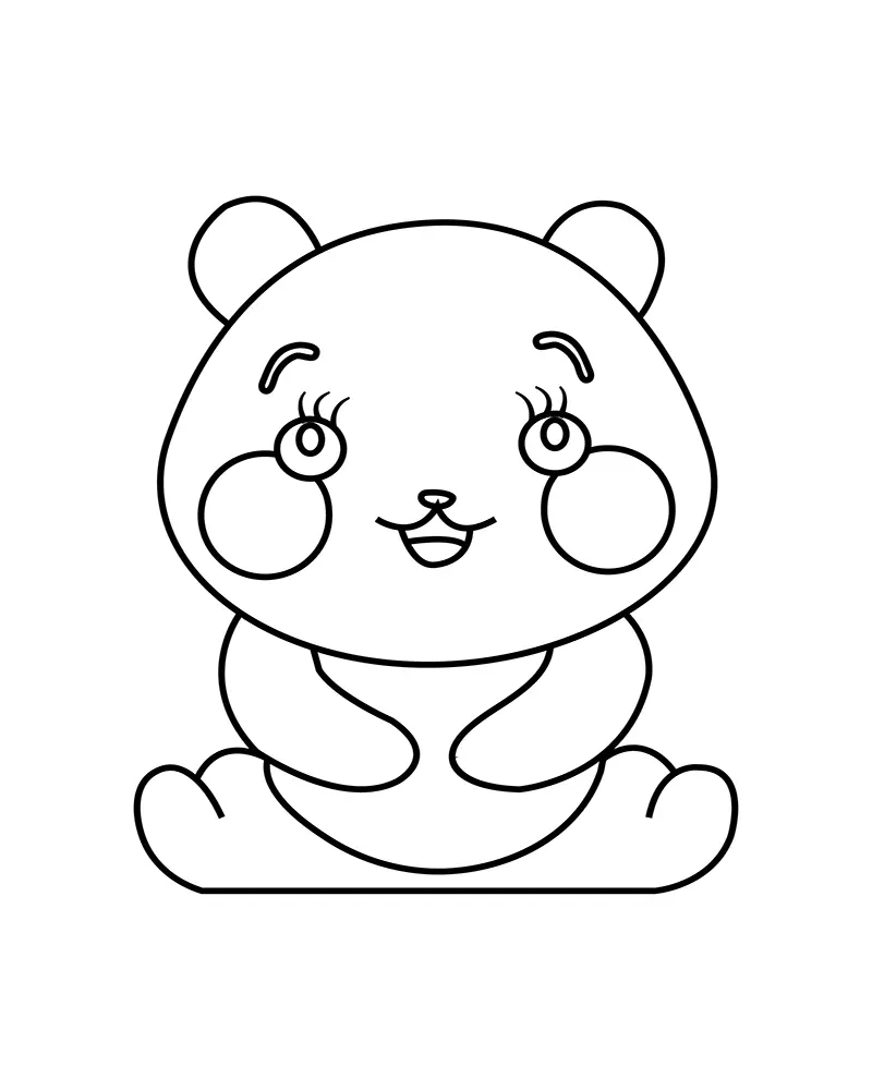 Desenhos de Animais Adoraveis Para Colorir 4