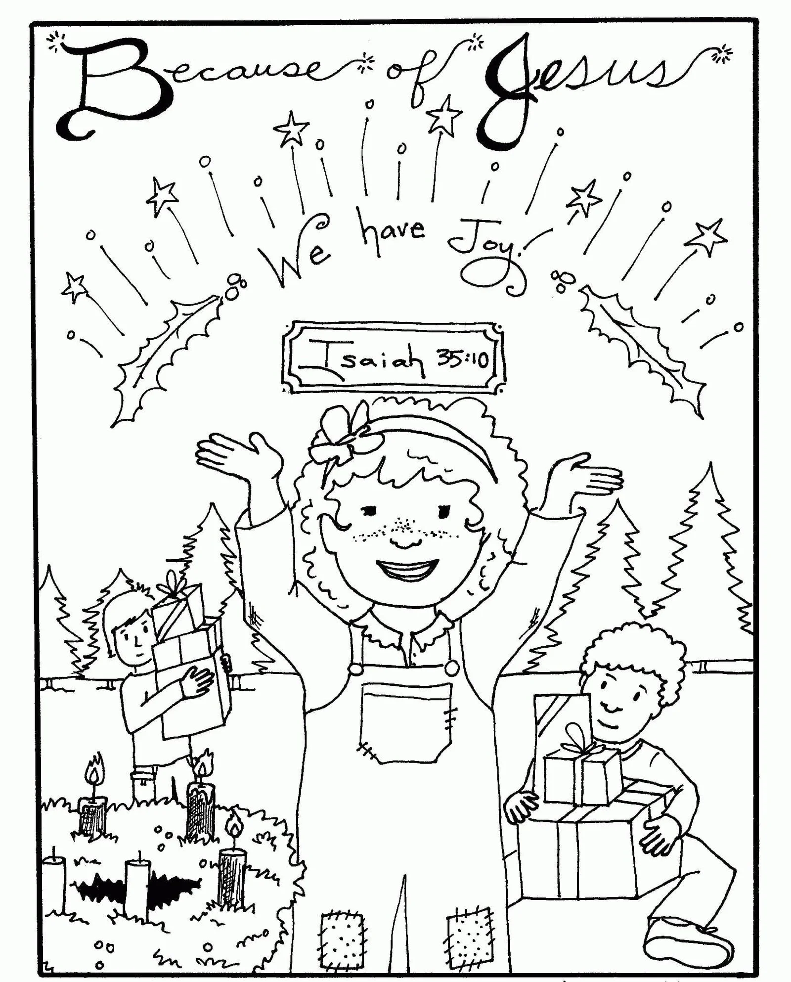 Advent Coloring Pages 17