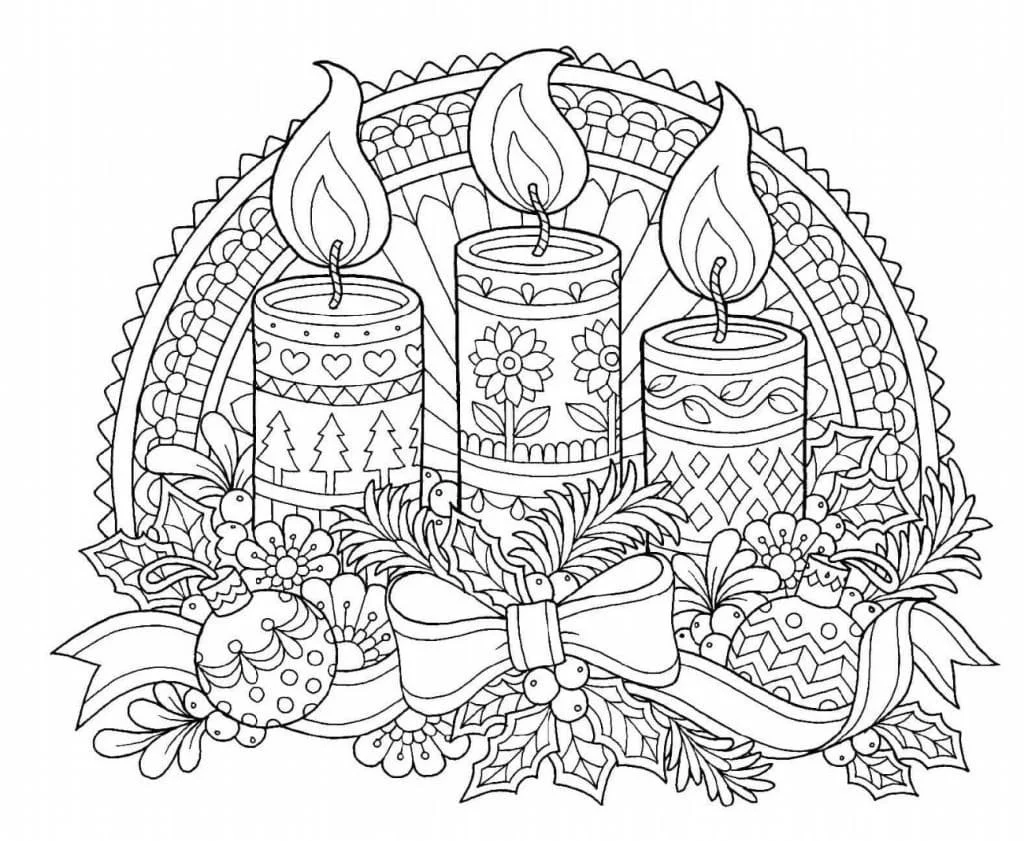 Advent Coloring Pages 21