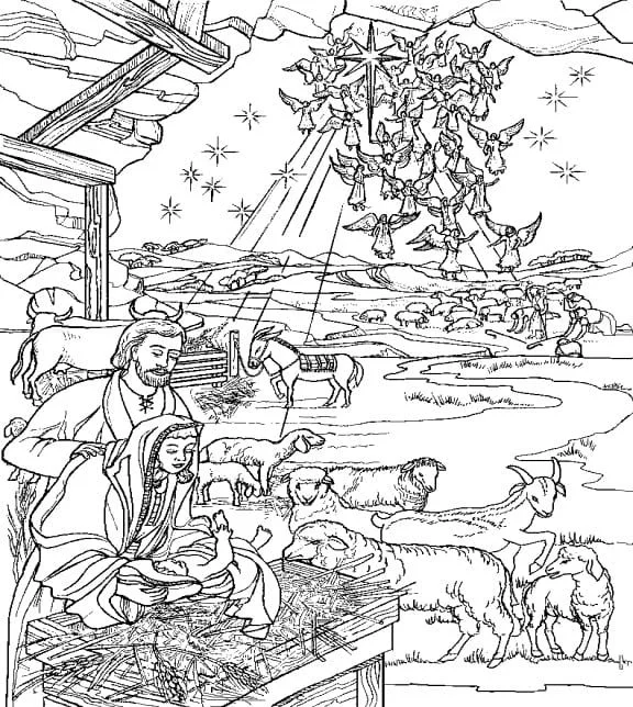 Advent Coloring Pages 32