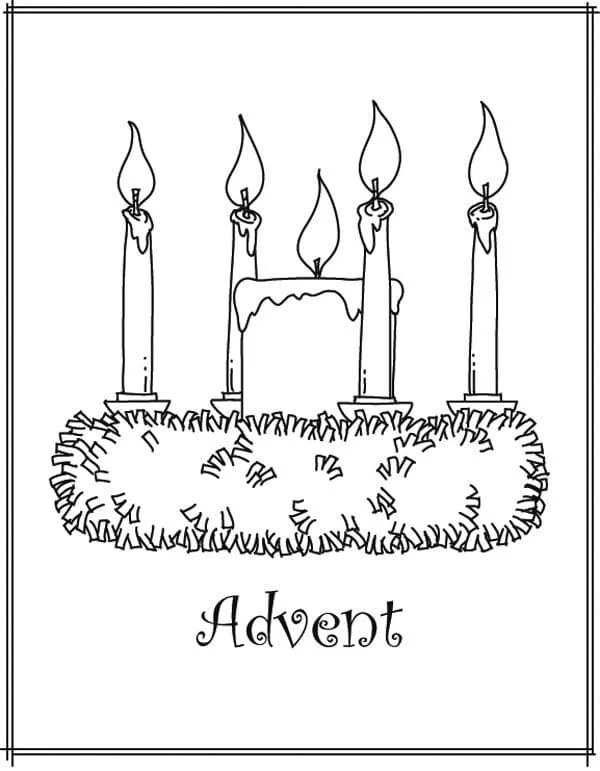 Advent Coloring Pages 49