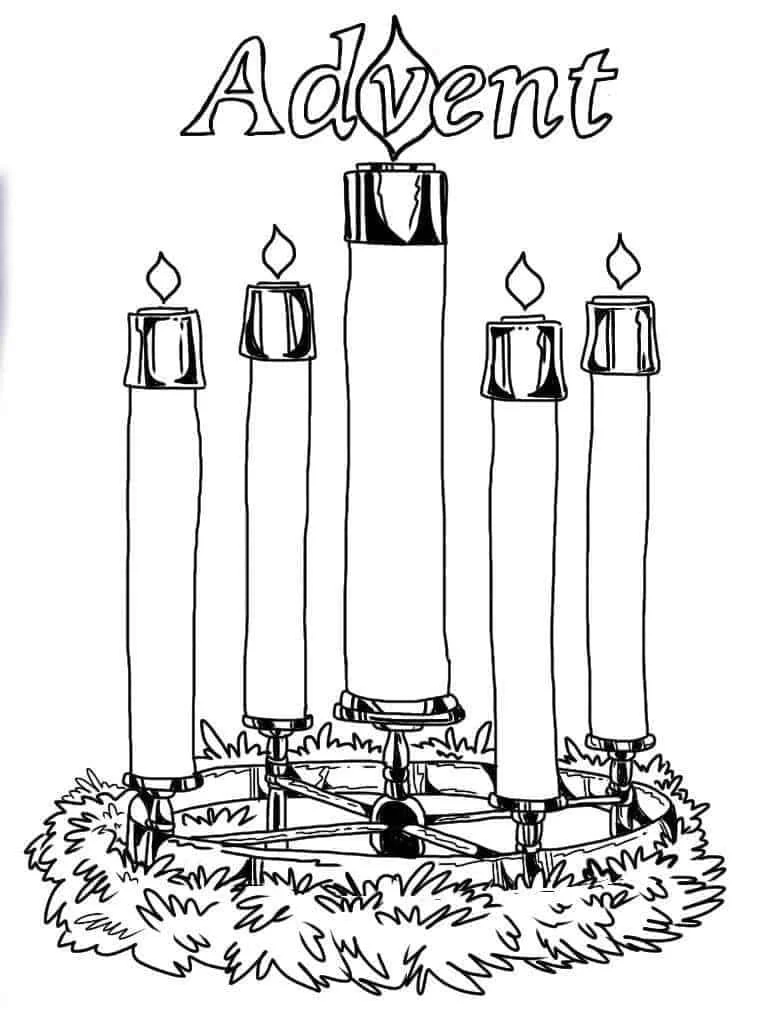 Advent Coloring Pages 61