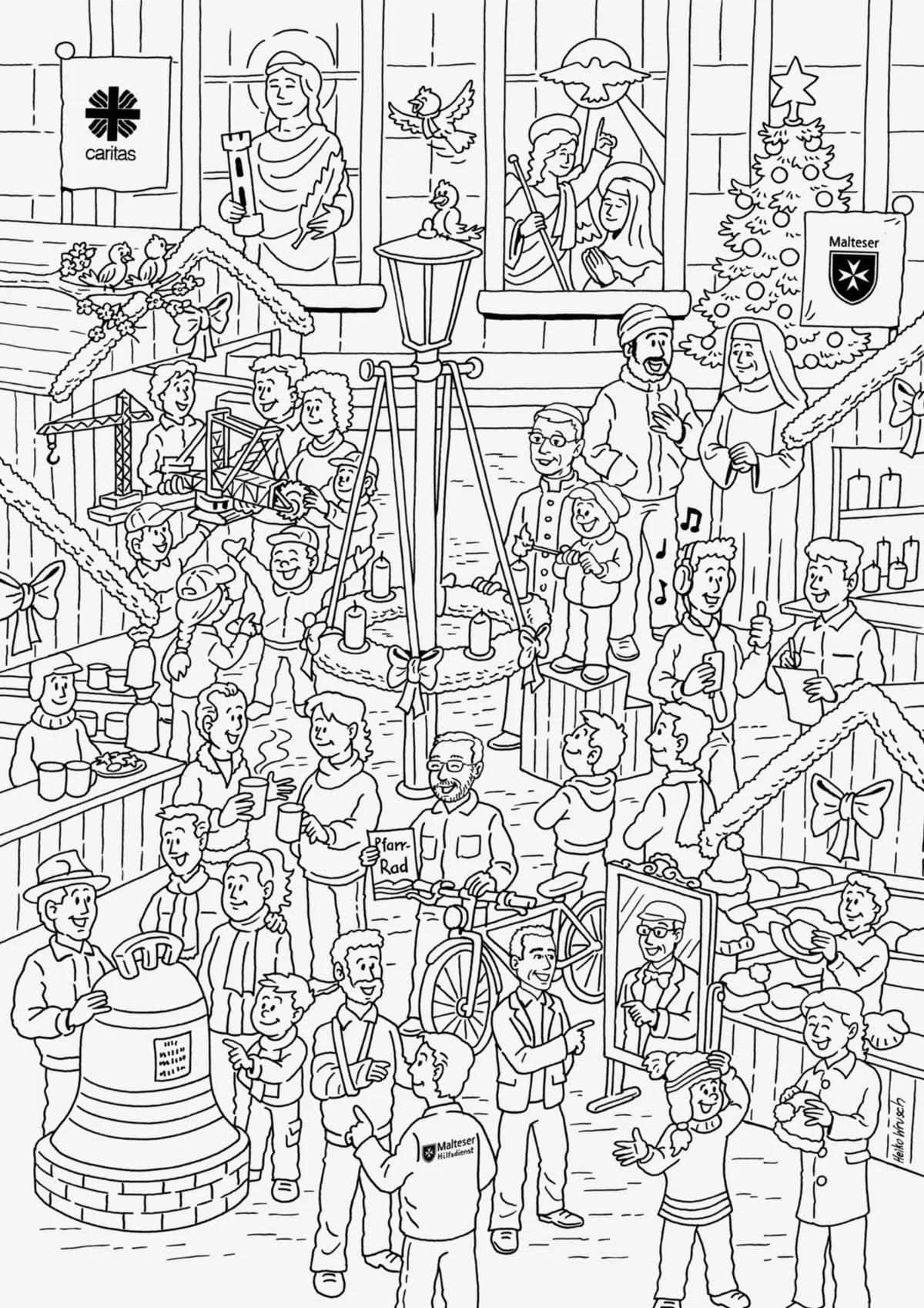 Advent Coloring Pages 63