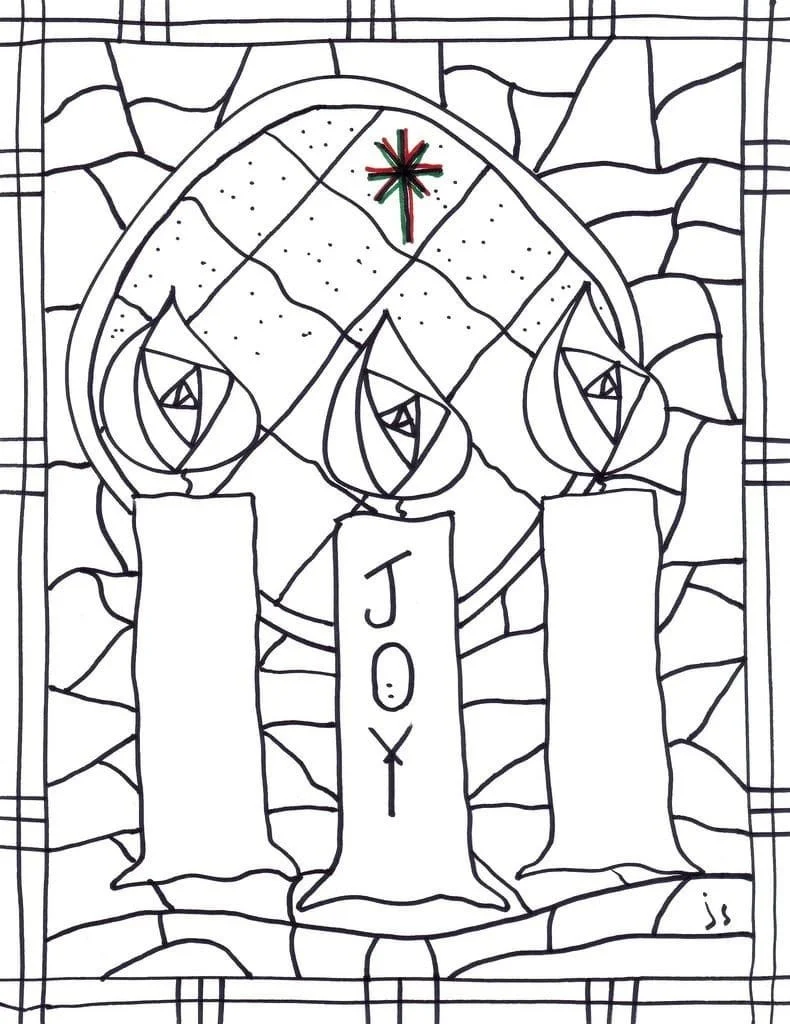 Advent Coloring Pages 79
