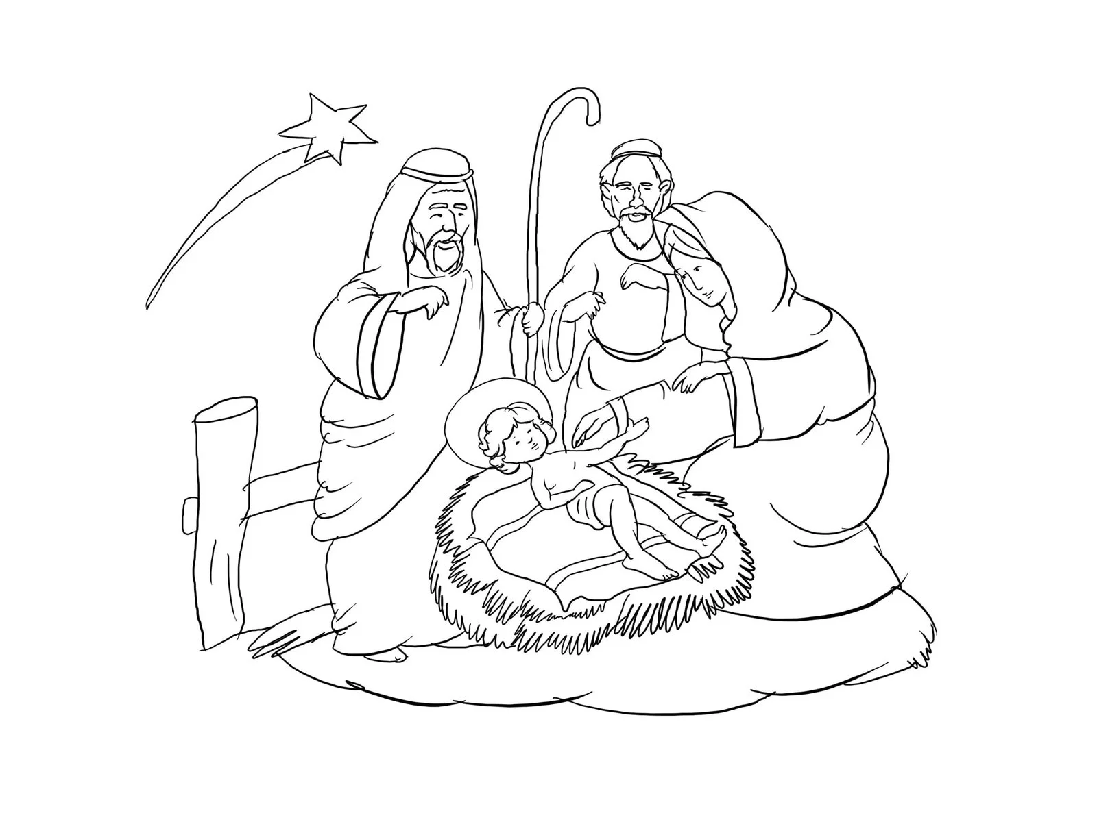 Advent Coloring Pages 9
