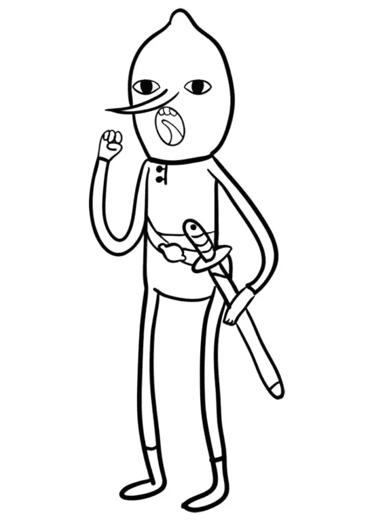 Adventure Time Ausmalbilder 12