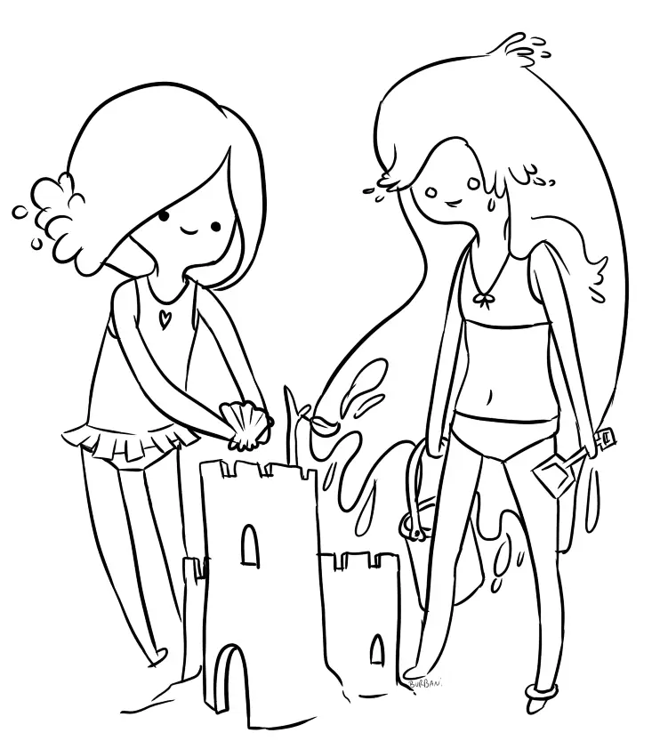 Adventure Time Ausmalbilder 20