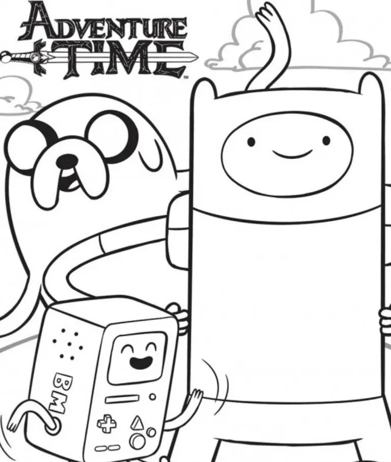 Adventure Time Ausmalbilder 25
