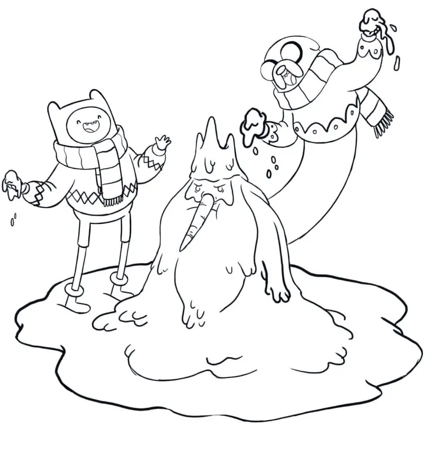 Adventure Time Ausmalbilder 26