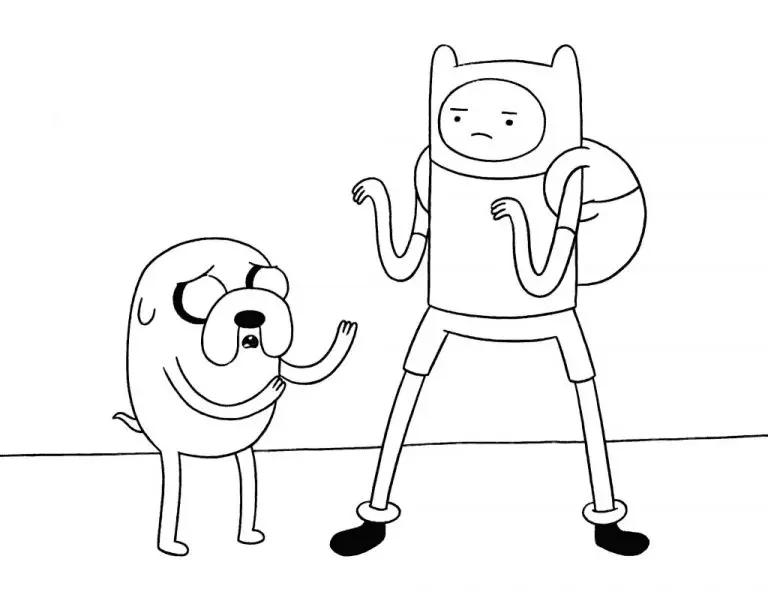 Adventure Time Ausmalbilder 28