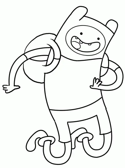 Adventure Time Ausmalbilder 33