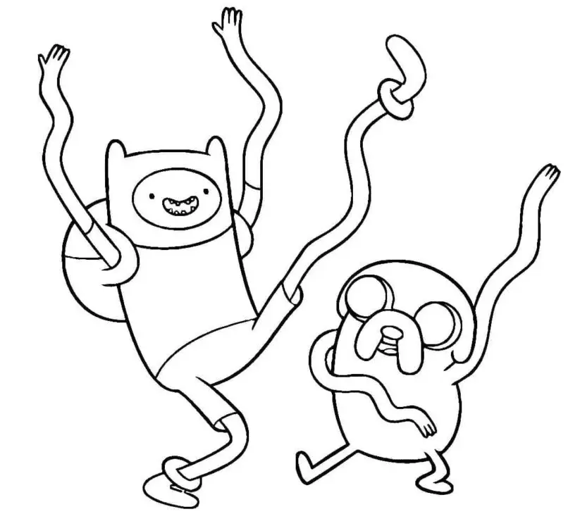 Adventure Time Ausmalbilder 35