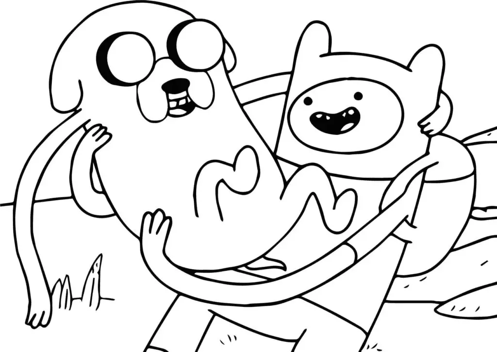Adventure Time Ausmalbilder 36