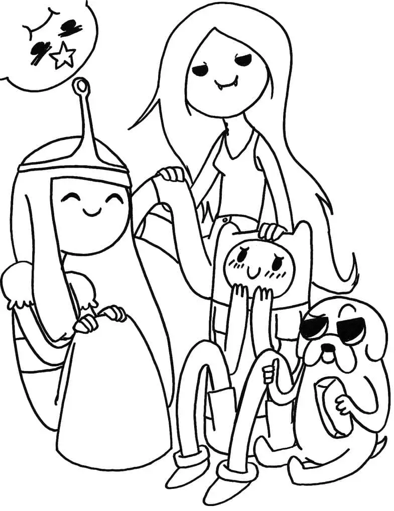 Adventure Time Ausmalbilder 37