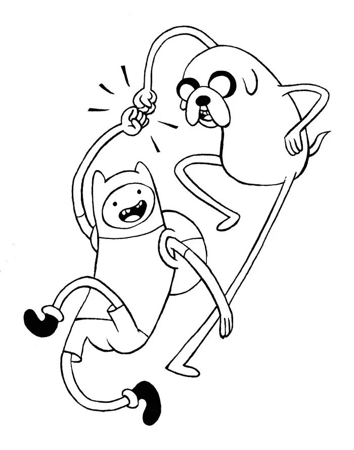 Adventure Time Ausmalbilder 41