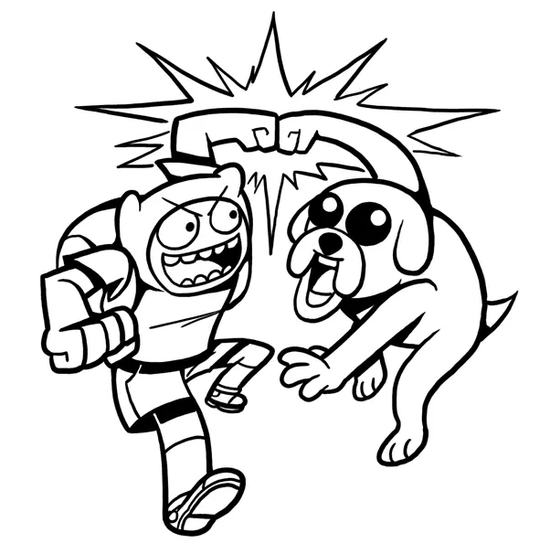 Adventure Time Ausmalbilder 42