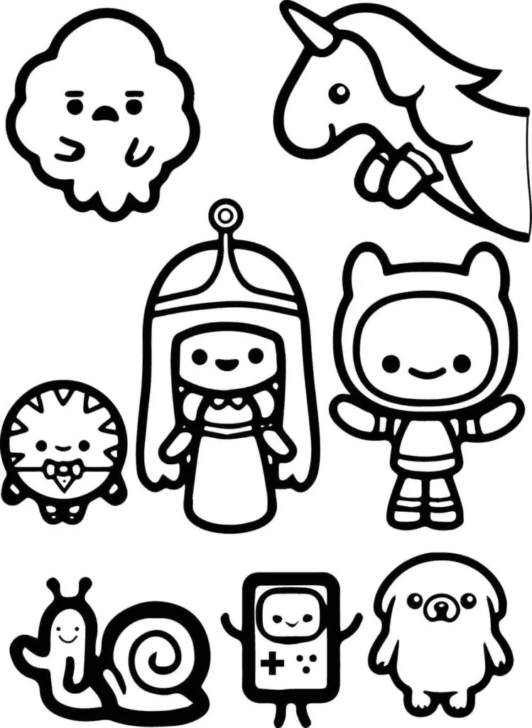 Adventure Time Ausmalbilder 44
