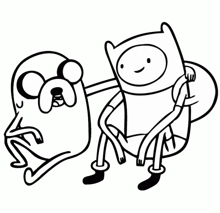Adventure Time Ausmalbilder 46