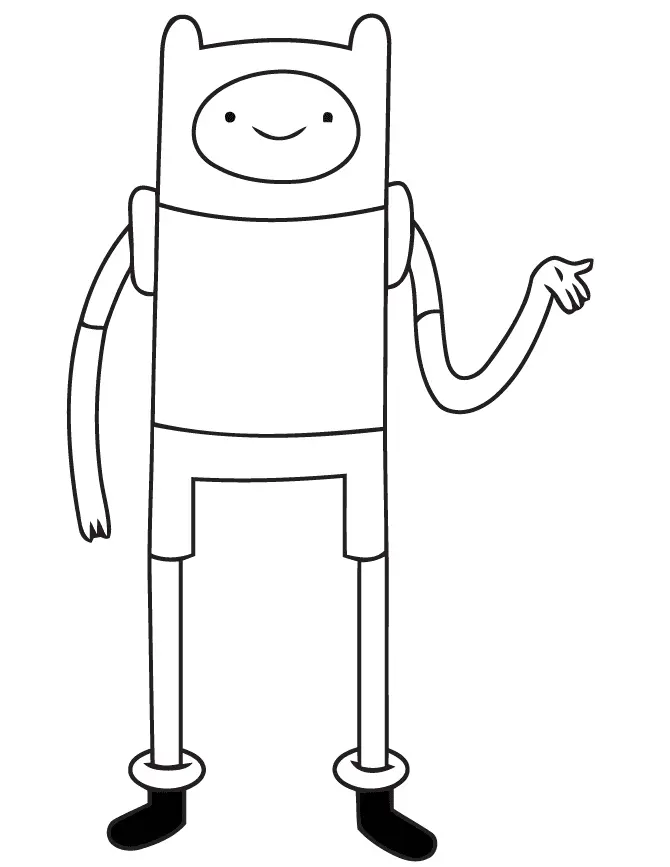 Adventure Time Ausmalbilder 7