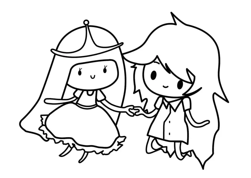 Adventure Time Ausmalbilder 9