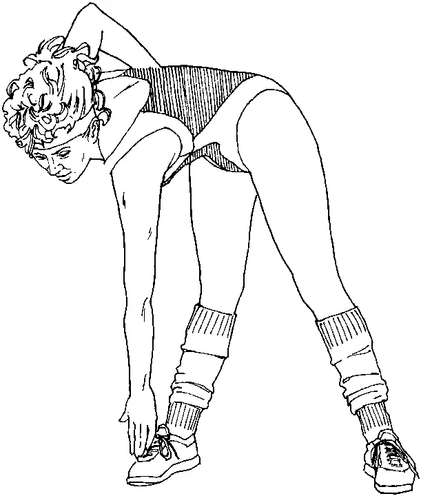Aerobics Ausmalbilder