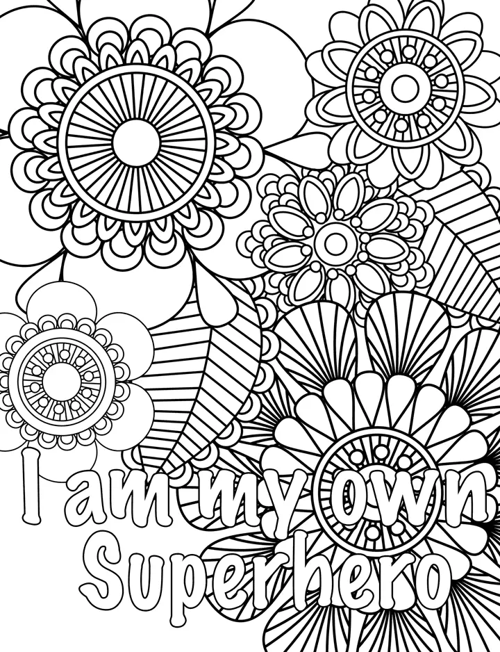 Affirmations Coloring Pages 26