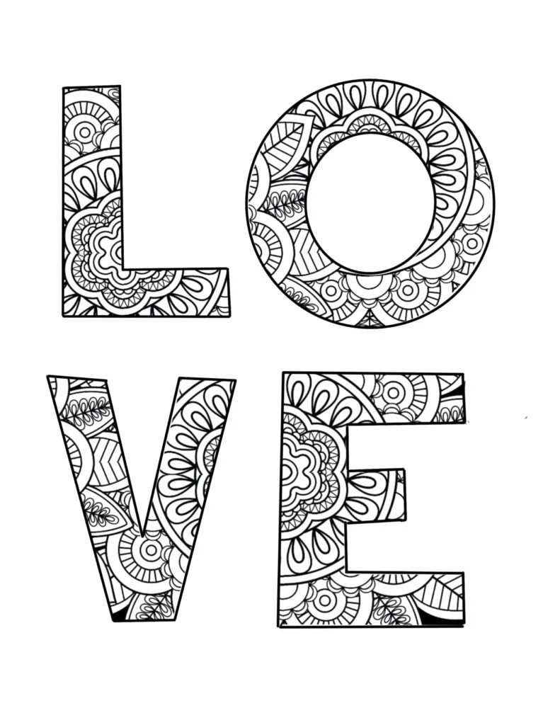 Affirmations Coloring Pages 34