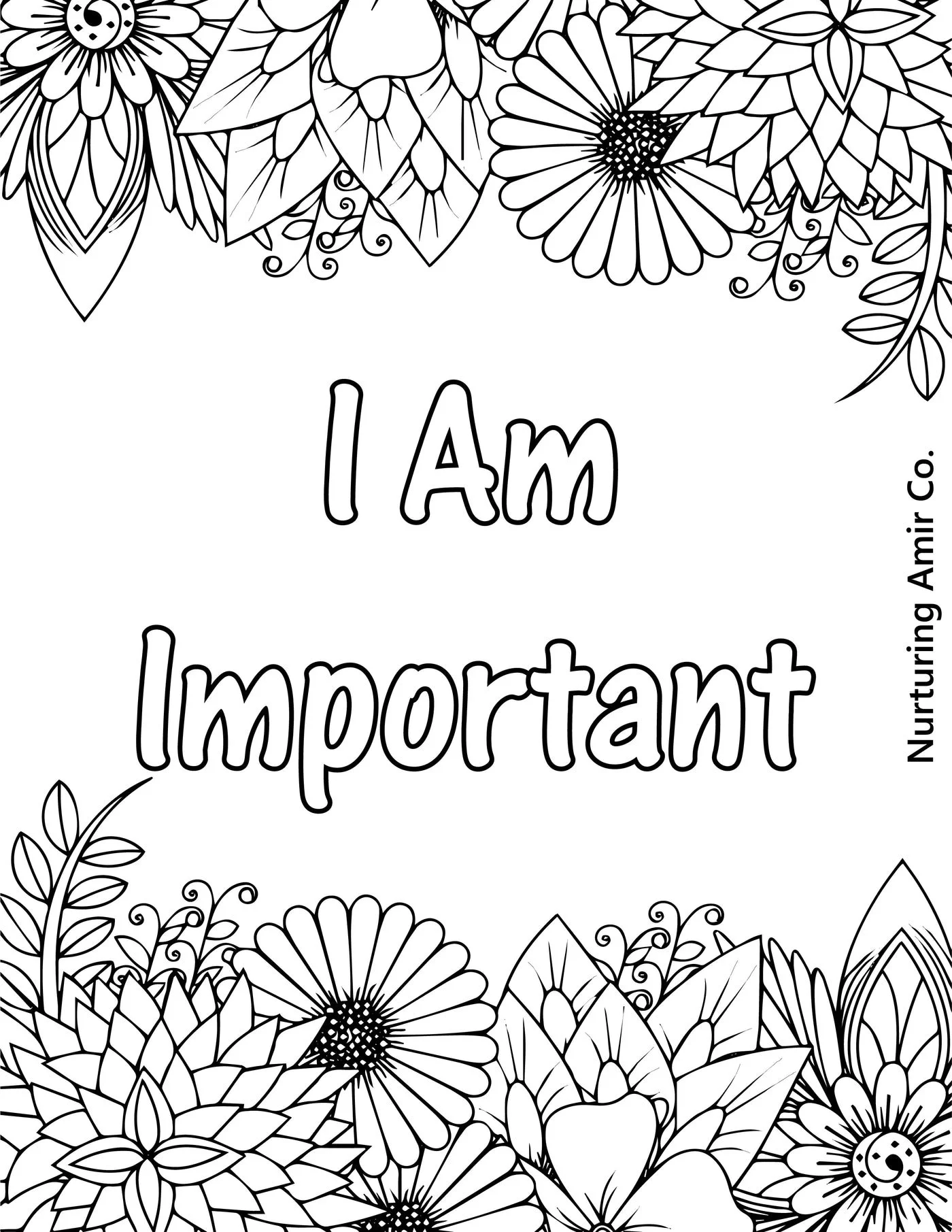 Affirmations Coloring Pages 44