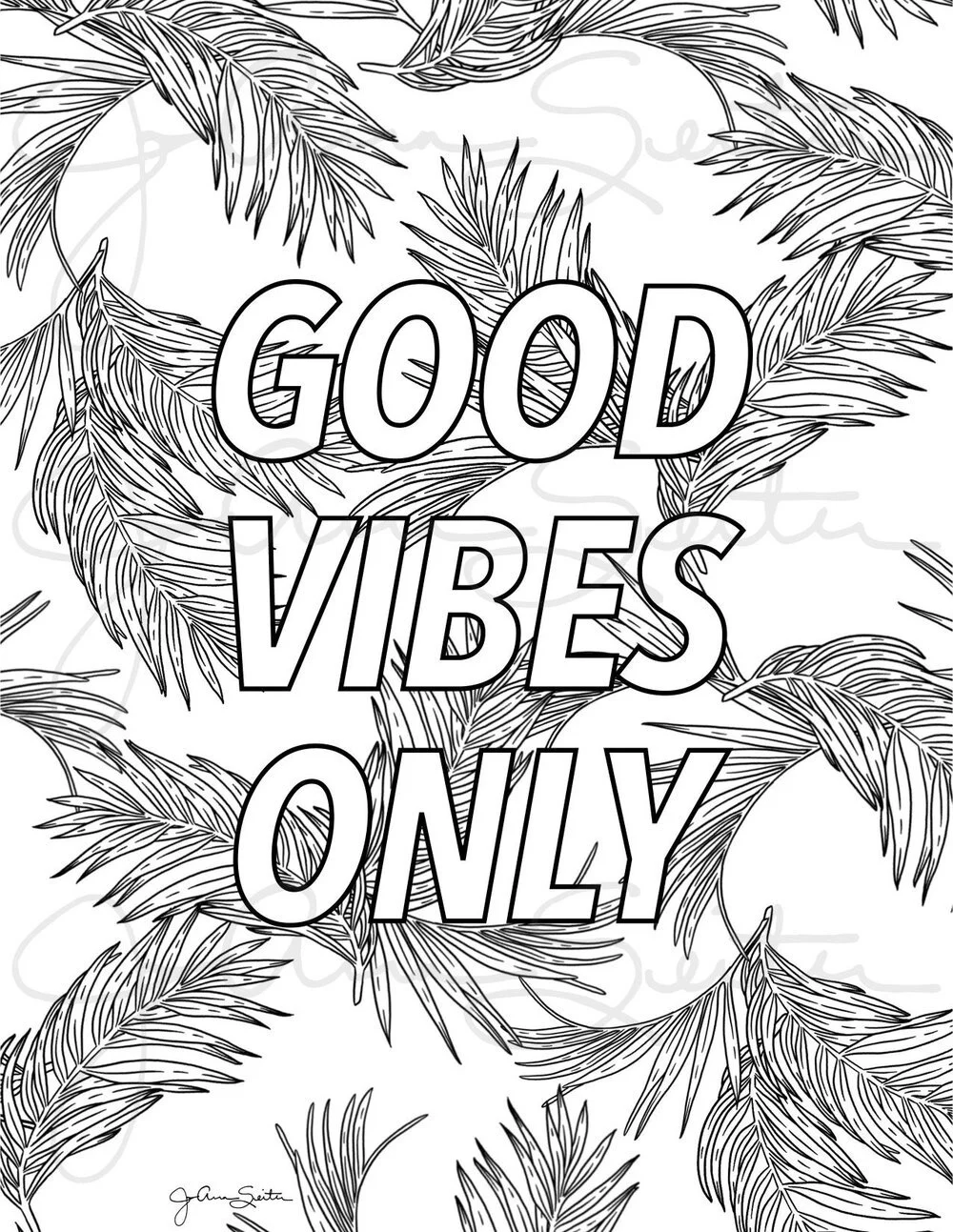 Affirmations Coloring Pages 45