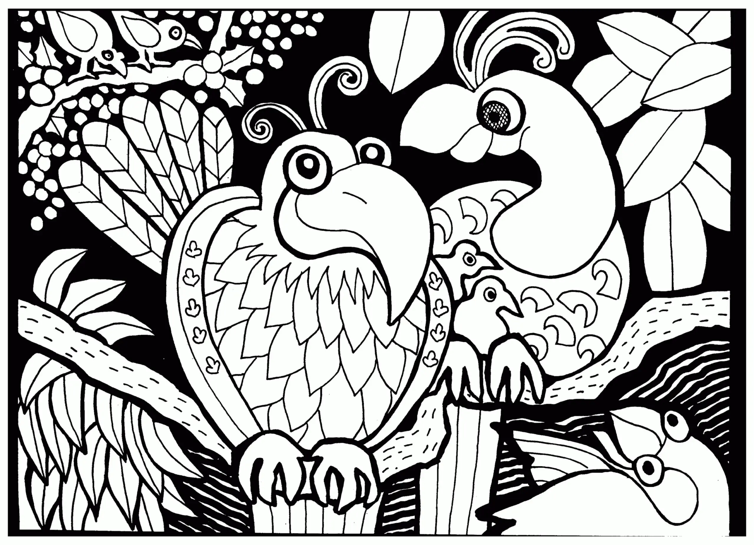 Africa Coloring Pages 16
