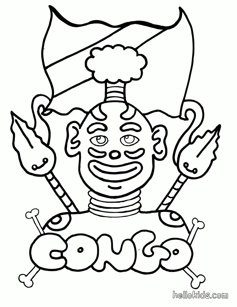 Africa Coloring Pages 29