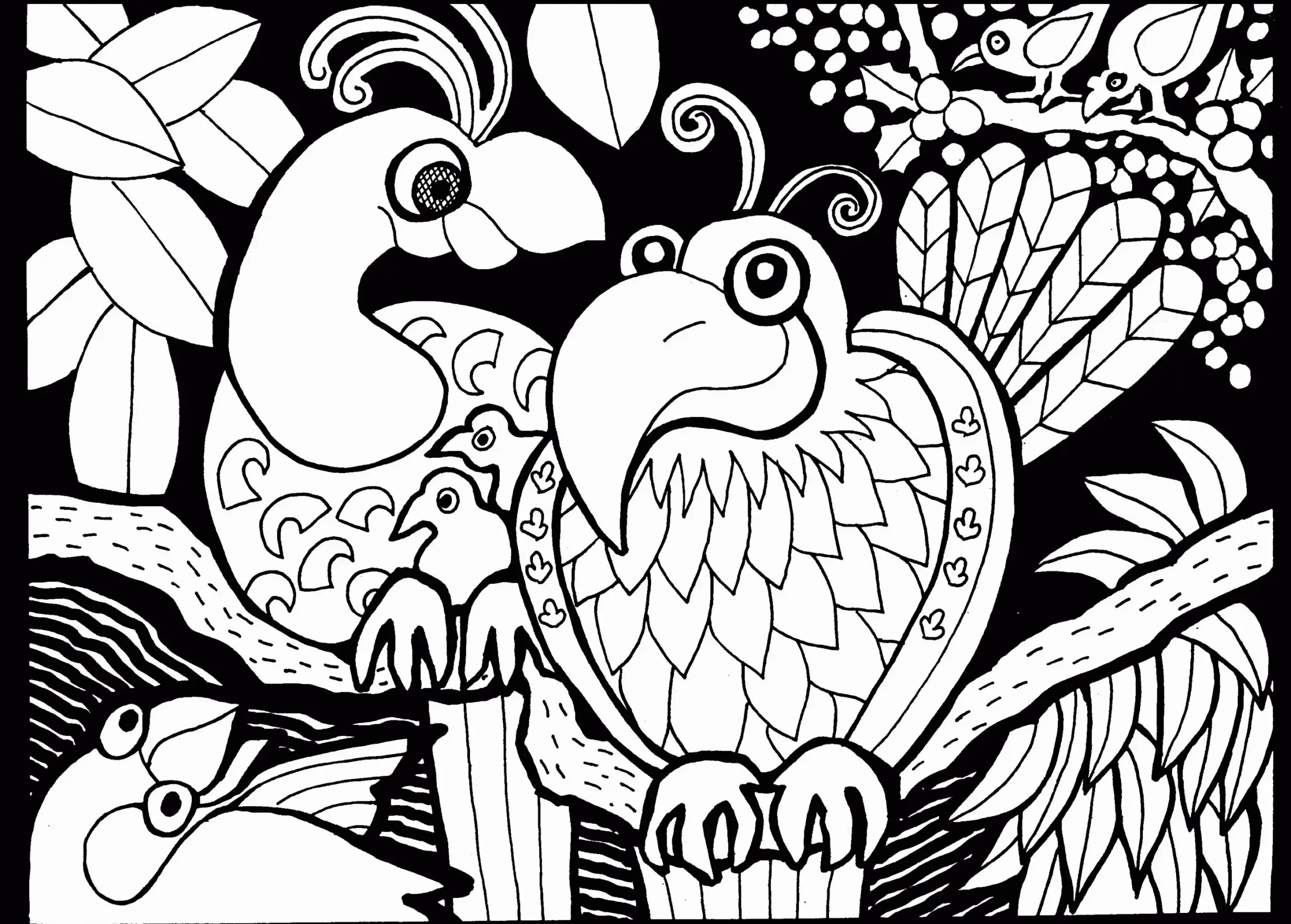 Africa Coloring Pages 30