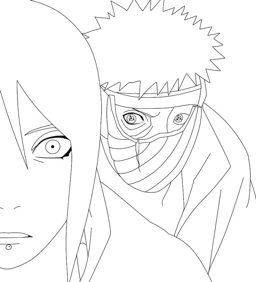 Akatsuki Coloring Pages 29